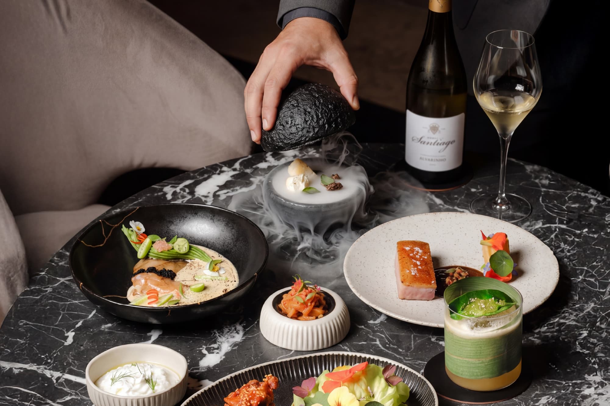 Menu de degustacao BLACK MOON Gastrobar Lisboa